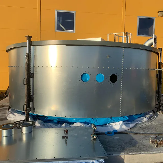 Lagertank for slokkevann