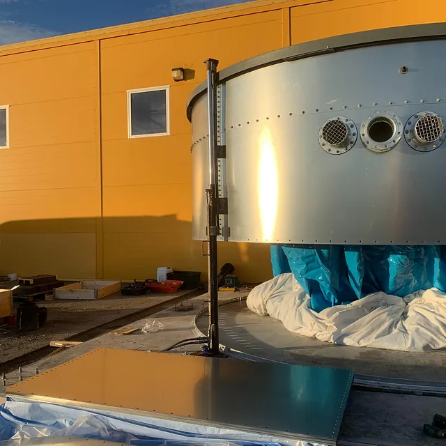 Lagertank for slokkevann